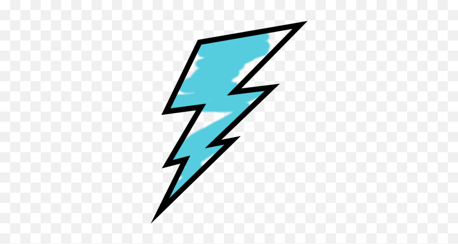 Blue Lightning Bolt Clipart - Blue Lightning Bolt Png,Blue Lightning Png