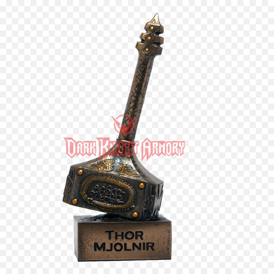 Statue - Thor Png,Mjolnir Png