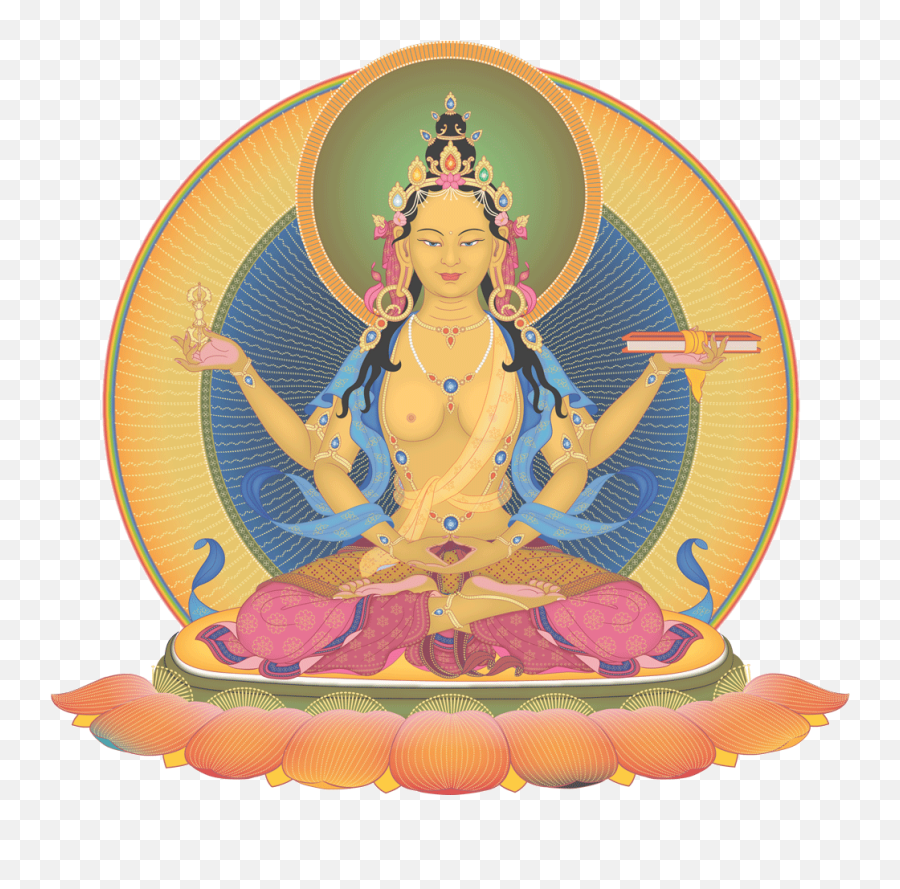 Blessing Empowerment Of Buddha Prajnaparamita - Kadampa Meditation Centre Liverpool Mother Prajnaparamita Png,Buddha Transparent