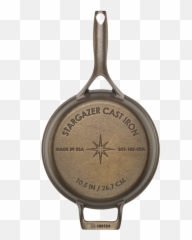 Stargazer Cast Iron 10 - Frying Pan Png,Skillet Png