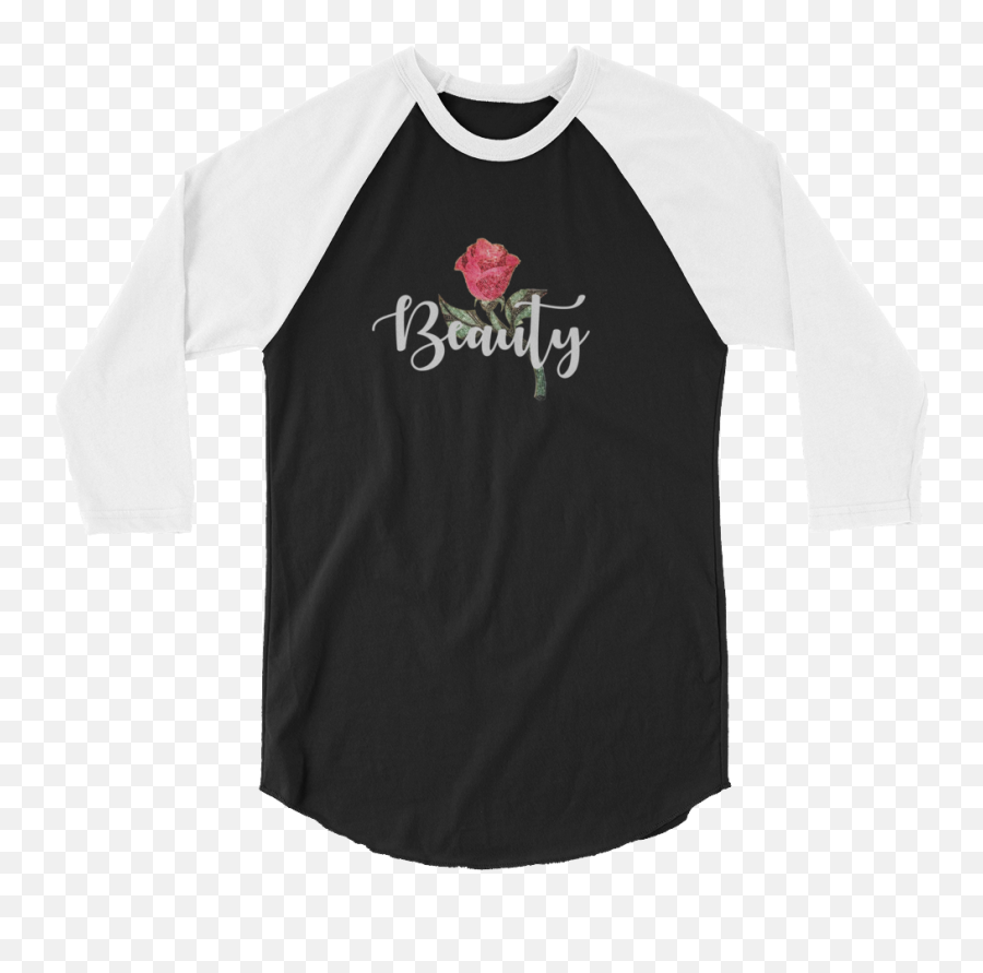 Beauty Enchanted Rose Belle And - Raglan Sleeve Png,Beauty And The Beast Rose Png