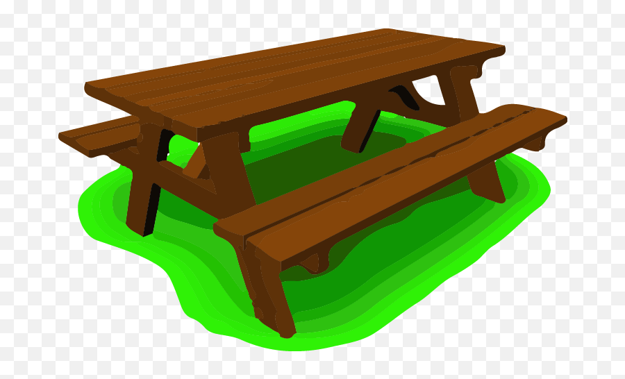 Family Clipart Picnic Table - Picnic Area Png,Picnic Table Png
