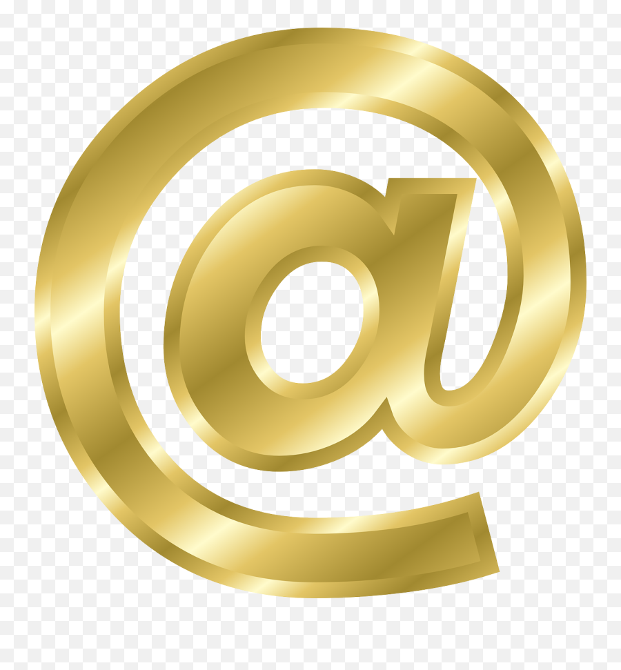 Stock Gold Png Files - Logo Email Golden Png,Address Icon Png