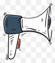 Megaphone Doodle Icon - Transparent Png U0026 Svg Vector File Clip Art,Megaphone Png