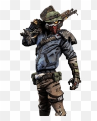 Borderlands 2 Bffs Quest Who Did It - Bandit Cosplay png