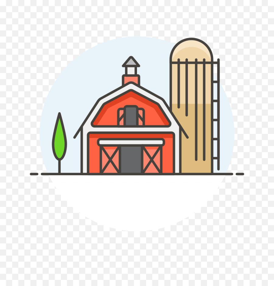 Farm Barn Icon - Farm Icon Png,Farm Png