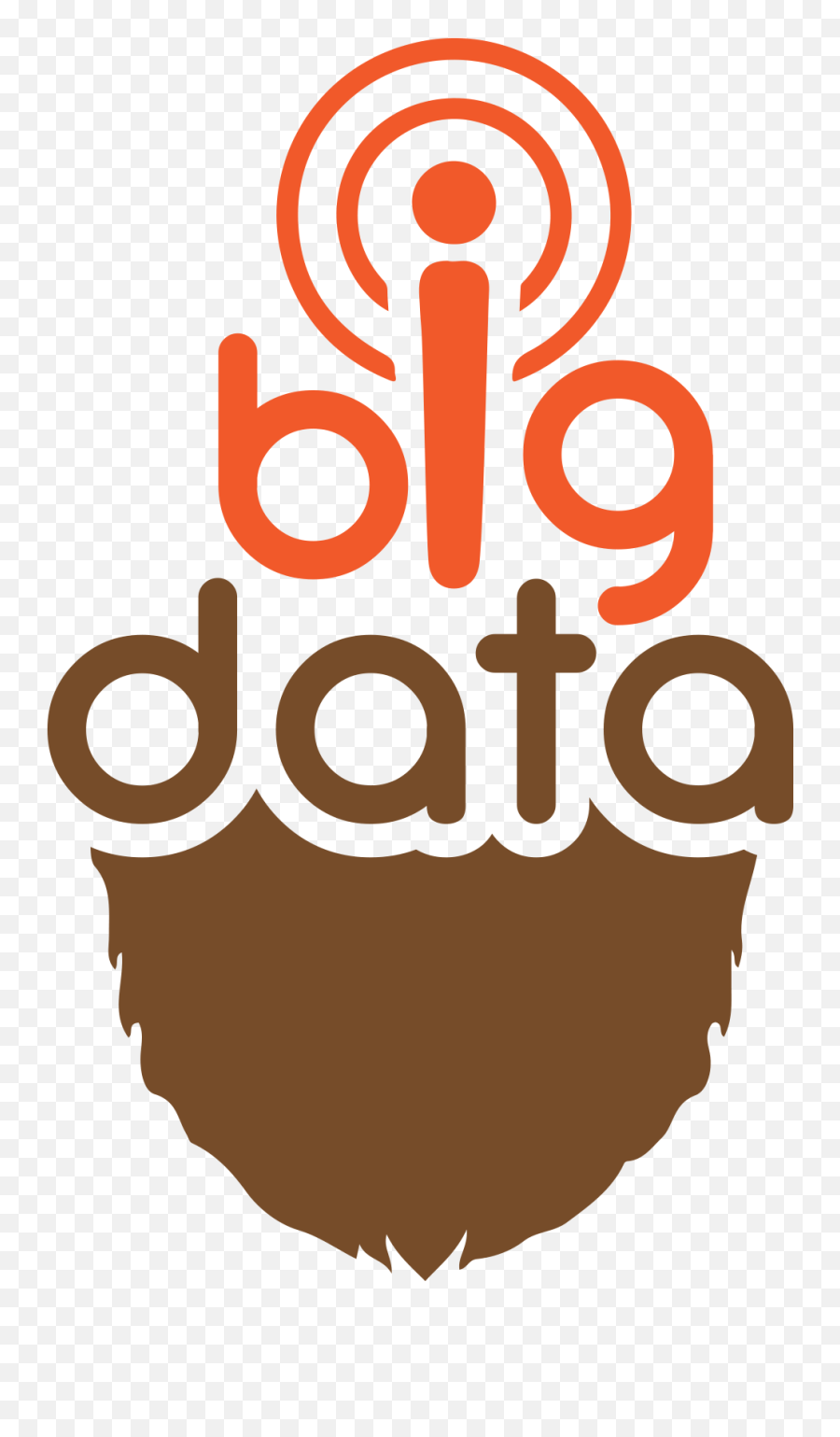 Sticker - Podcast Big Data Beard Graphic Design Png,Beard Logo