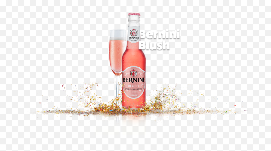 Liquor Bottles Png - Vibrant Blush In Colour Bernini Blush Glass Bottle,Alcohol Bottles Png
