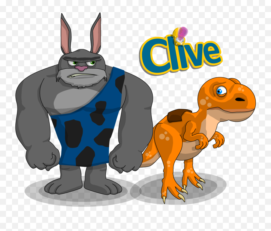 Download Report Rss Big Bunny U0026 Dino Png Image With No - Clive,Dino Png
