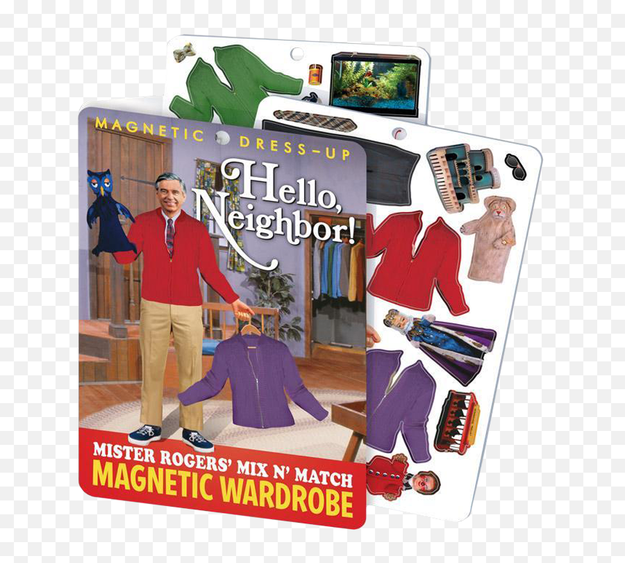 Mister Rogers Magnetic Dress Up - Magnetic Dress Up Png,Hello Neighbor Png