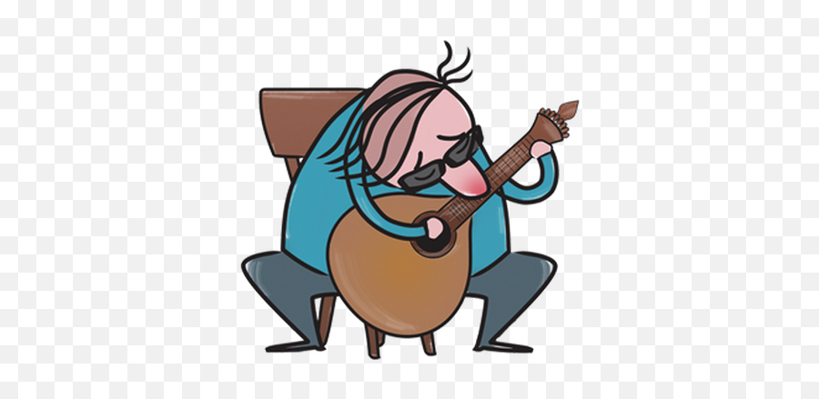 Our Characters Hype Lisbon Hostel - Cartoon Png,Guitarra Png