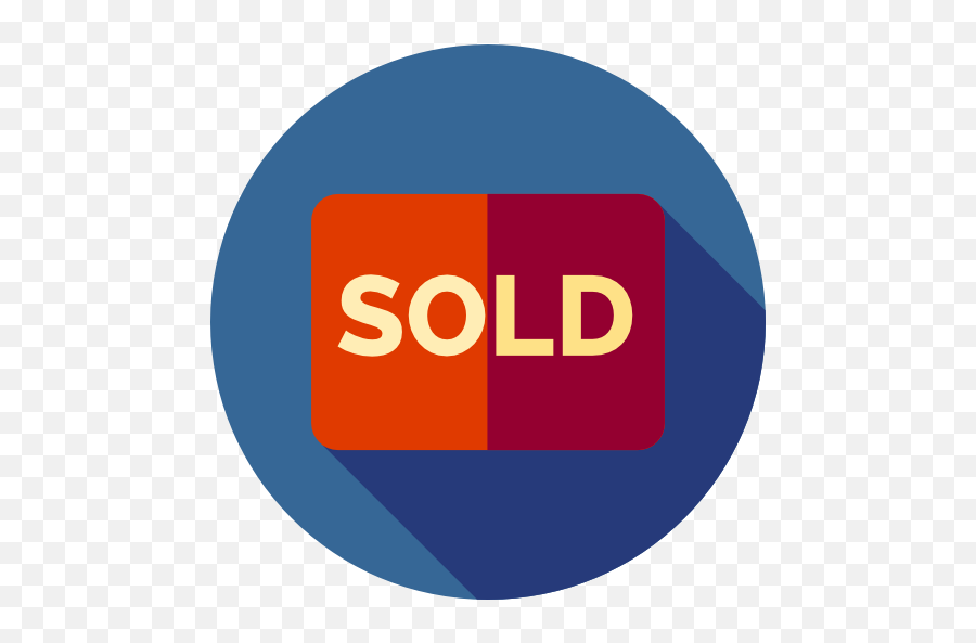 Signaling Post Sign Sold Signs Real Estate Icon - Mike Telus Png,Sold Sign Png