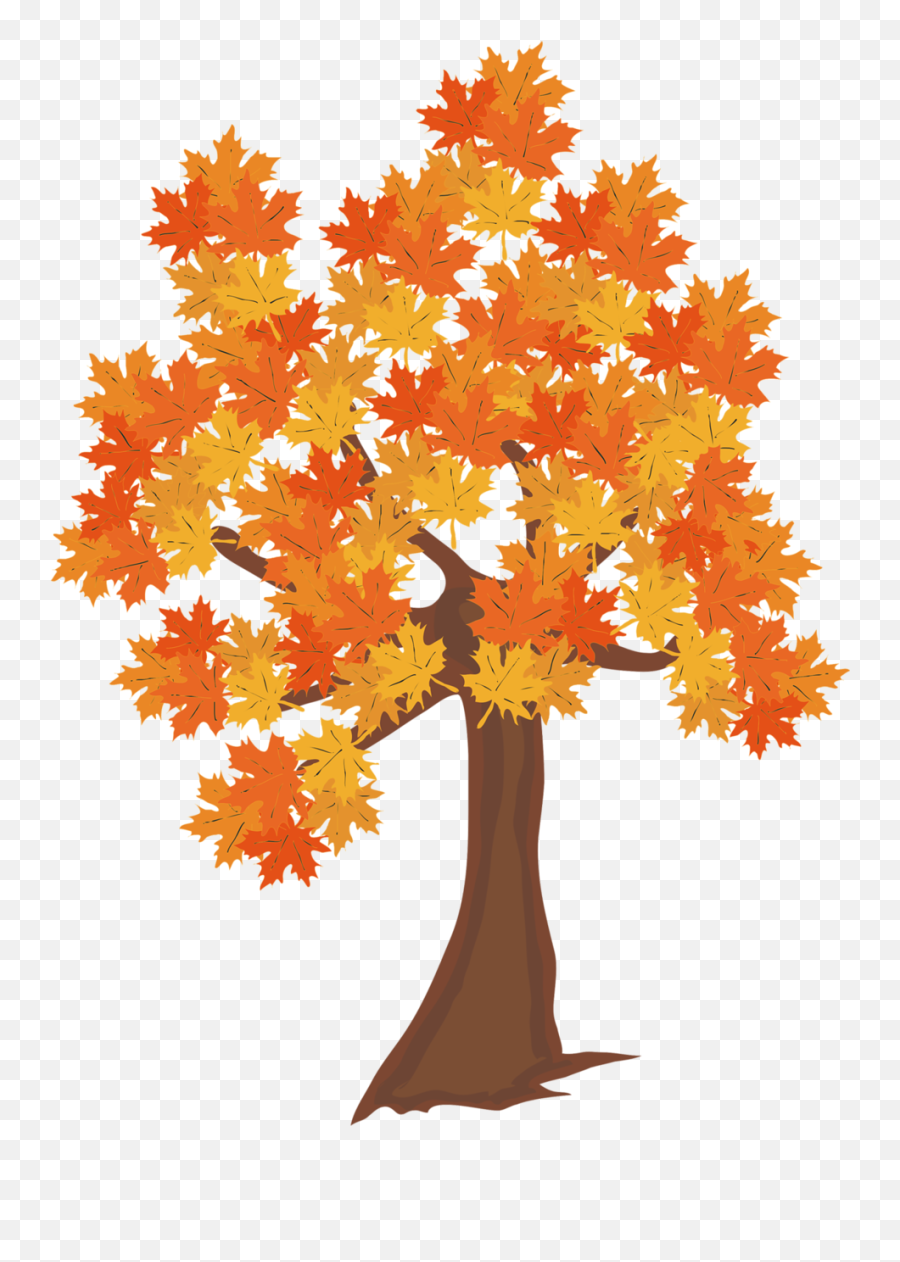 Fall Leaves Falling From A Tree Png - Arbol De Otoño Png,Fall Tree Png