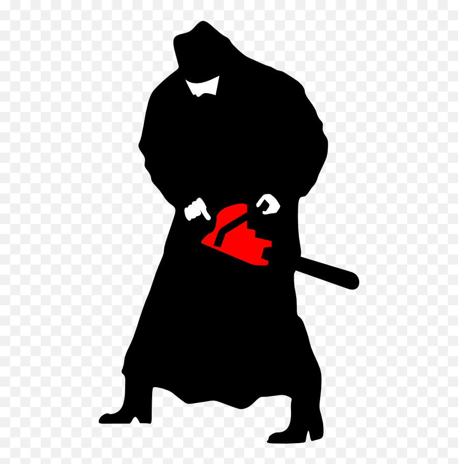 Priest With A Chainsaw Clipart - Trafaret Png,Priest Png