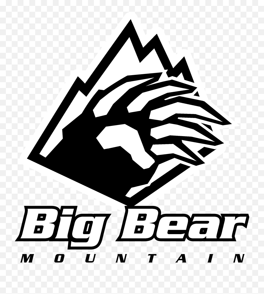 Big Bear Mountain Logo - Big Bear Mountain Drawing Png,Mountain Logo Png