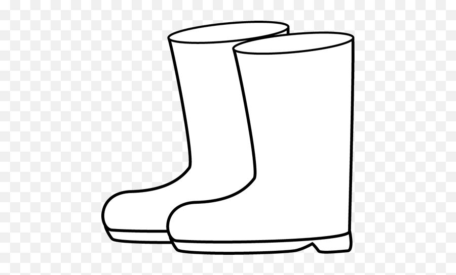 Cowboy Boots Clipart Black And White C 133478 - Png Black And White Boot,Cowboy Boot Png
