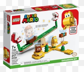 Lego 71365 Super Mario Piranha Plant Power Slide Expansion Set - Lego Mario Expansion Set Png,Piranha Plant Png