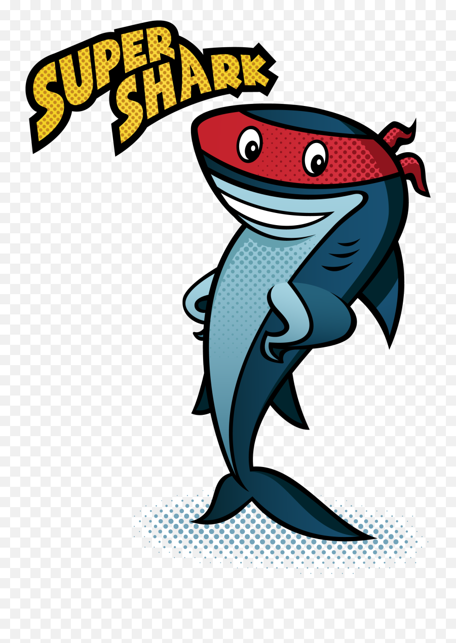 Shark - Super Shark Png,Cartoon Shark Png