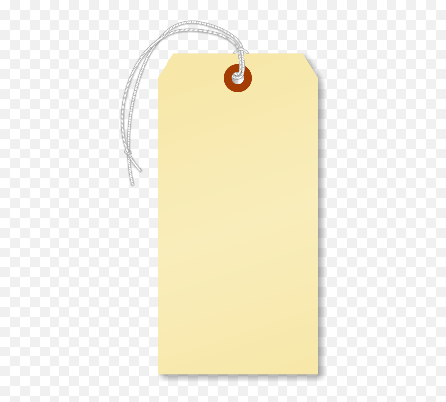 Blank Manila Cardstock Tag With Elastic - Circle Png,Sale Tag Png
