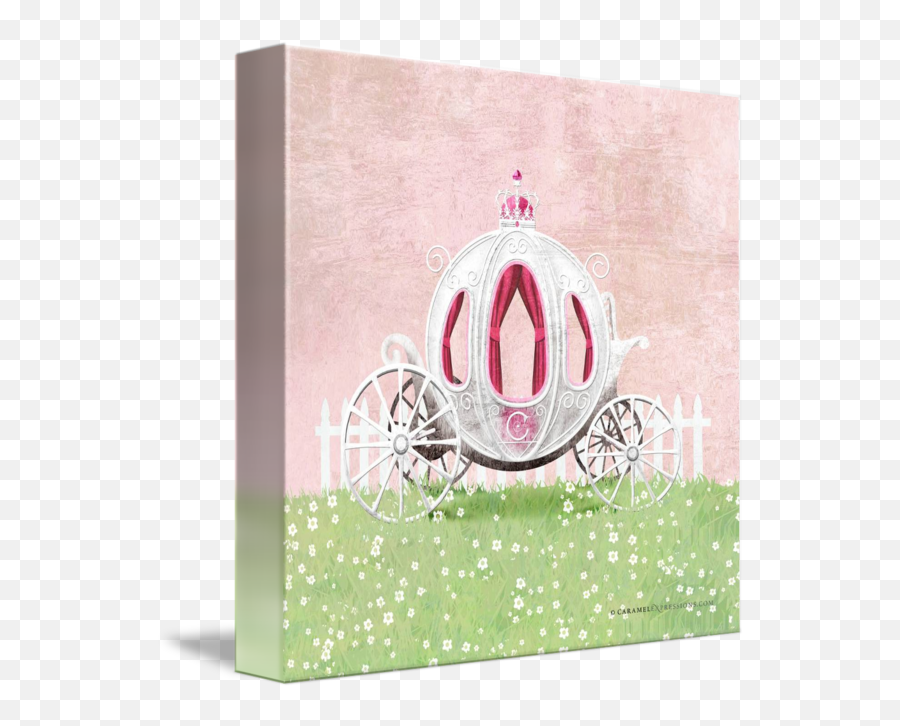 Princess Cinderella Carriage By - Canvas Art Cinderella Carriage Png,Cinderella Carriage Png