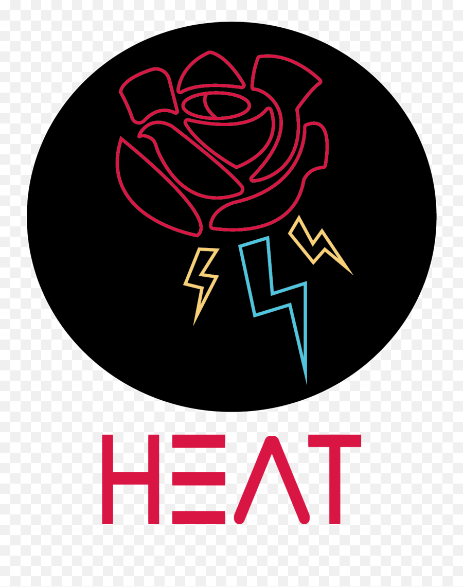 Download Hd Heat Logo - Circle Transparent Png Image Rose,Heat Logo Png