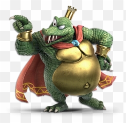 King K - King K Rool Belly Button Png,King K Rool Png