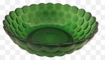 Forest Green Bubble Cereal Bowl Anchor Hocking 5 14 - Bowl Bowl Png,Cereal Bowl Png