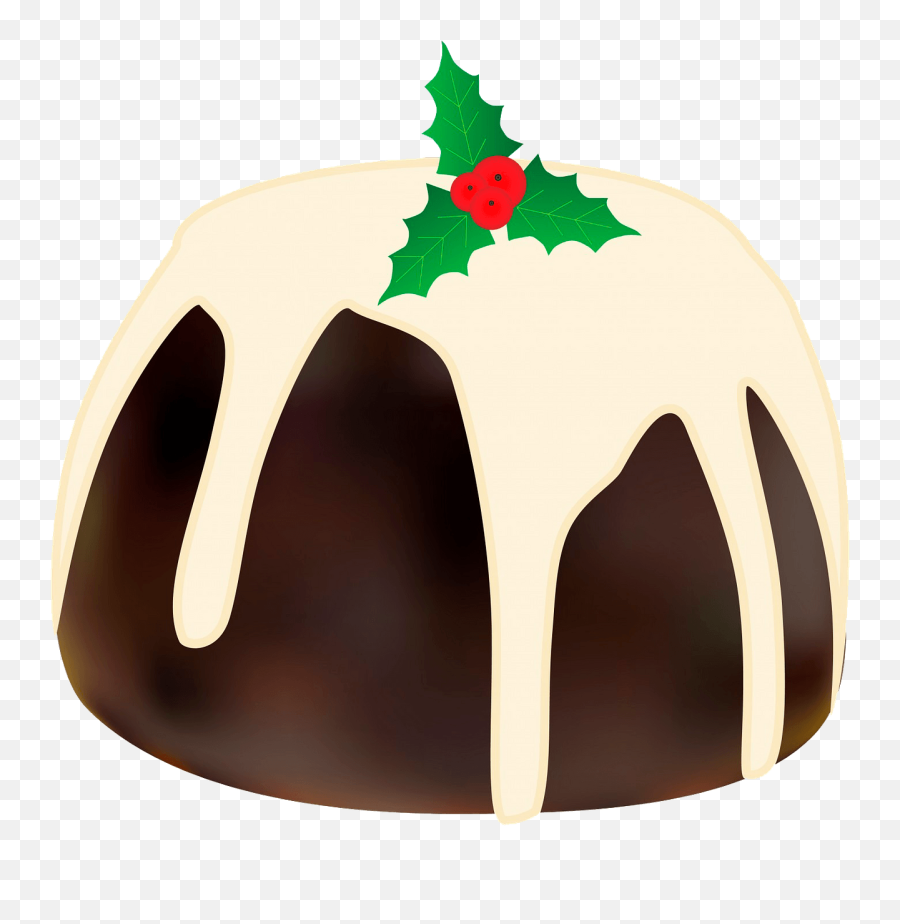 Christmas Pudding Clipart - Christmas Pudding Clipart Png,Pudding Png