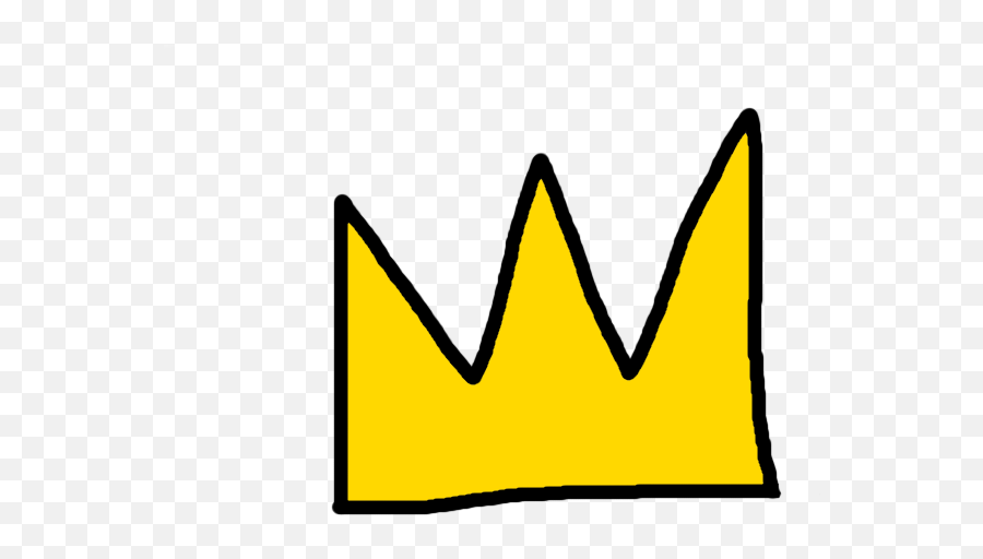 Transparent Basquiat Crown Png Image - Horizontal,Crown Png Transparent