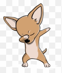 Funny Dabbing Chihuahua Dog Dab Dance Framed Art Print By - Dabbing Chihuahua Png,Transparent Dab