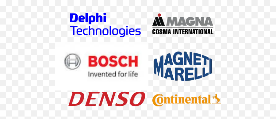 Automotive Fuel Delivery System Market - Vertical Png,Delphi Logos