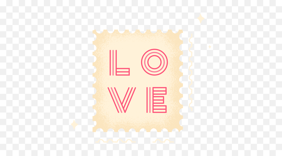 Cute Love Stamp - Cute Stamp Transparent Png,Paid Stamp Transparent Background