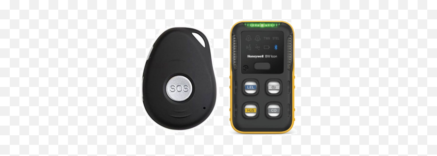 Gas Monitor With Lone Worker Device - Portable Png,Honeywell Icon
