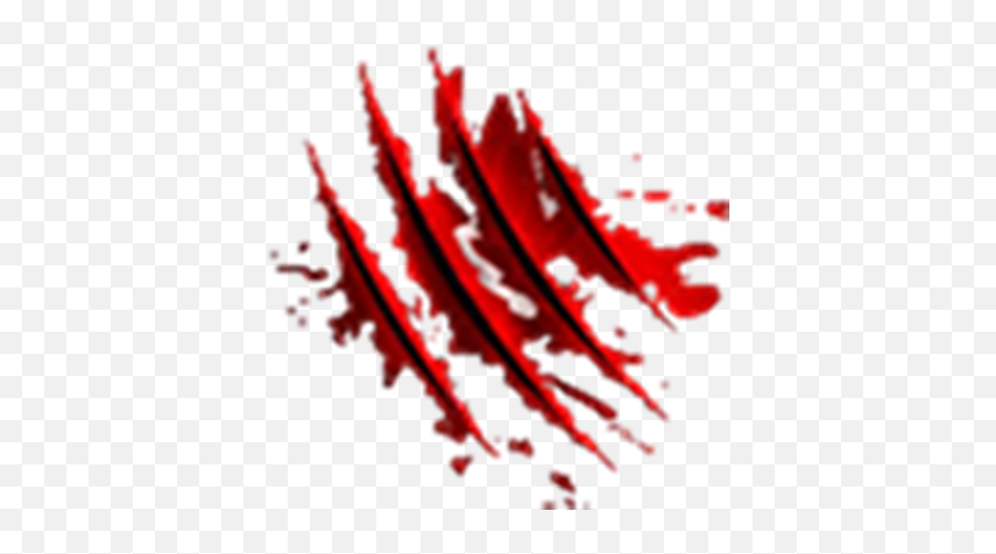 Hd Red Scratches Png - Blood Scratch Roblox,Scratches Transparent