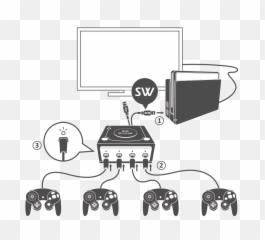 Download Hd Brook Gamecube Switch - Gamecube Png,Gamecube Png