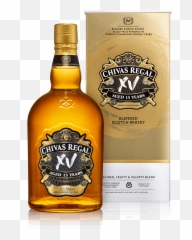 Chivas 15y 70cl - Regal Xv Clear png
