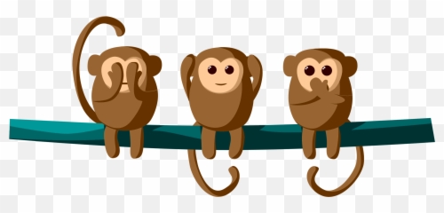 Hear Png - See Hear Monkeys Big Image See No Evil Clipart Monkey Hear See Speak,Evil Png