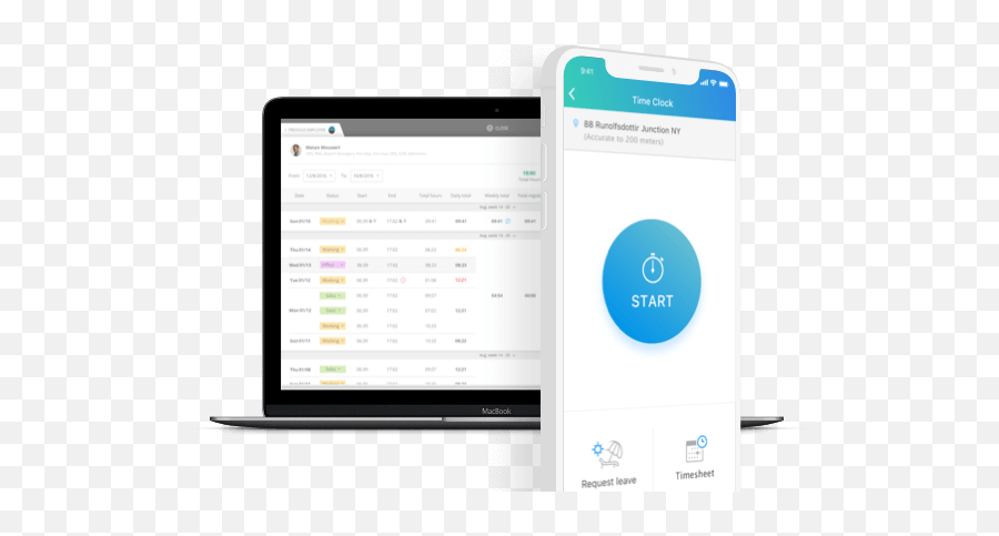 Free Online Timsheet Calculator Connecteam - Technology Applications Png,Timesheet Icon