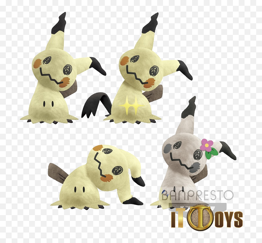 Mimikyu Mania - Mimikyu 4pcs Mimikyu Pelucia Png,Mimikyu Png