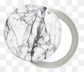 Shop Cavaraty - Popsocket Mirror Dove White Marble Phone Grip png