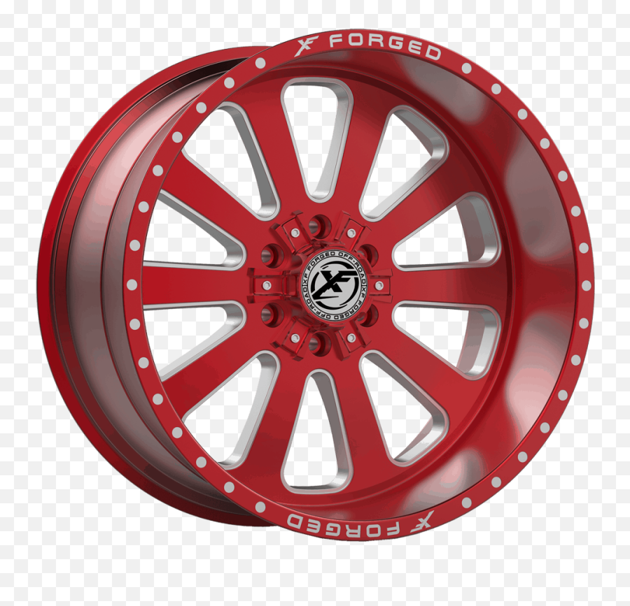 Xf Offroad Forged Xfx - 302 Red With Milled Windows 20x10 24 8x16518x170 Xf Forged Xfx 302 Png,Icon Field Armor Stryker