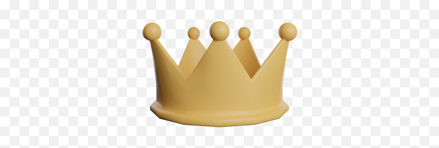 Crown Icon - Download In Colored Outline Style Solid Png,Small Crown Icon