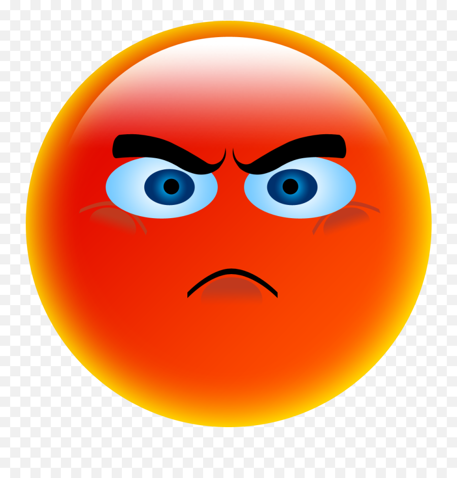 Anger Smiley Emoticon Face Clip Art - Angry Emoji Png Transparent Background Angry Emoji,Surprised Emoji Transparent Background