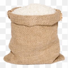 Bag Of White Rice Transparent Png - Sack Of Rice Png,Rice Transparent Background