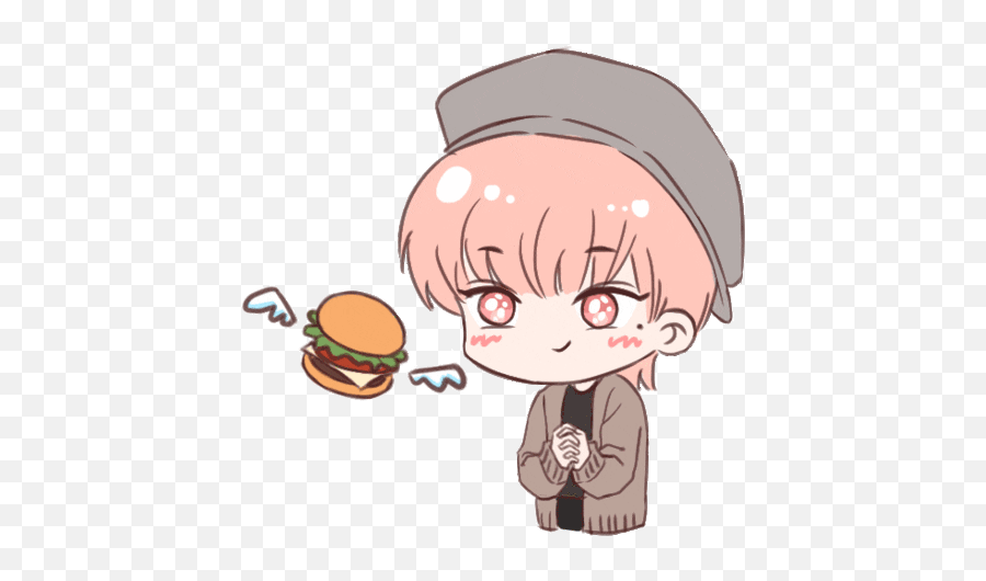 Takumi Kawanishi Sticker - Takumi Kawanishi Hamburger Bun Png,Takumi Icon