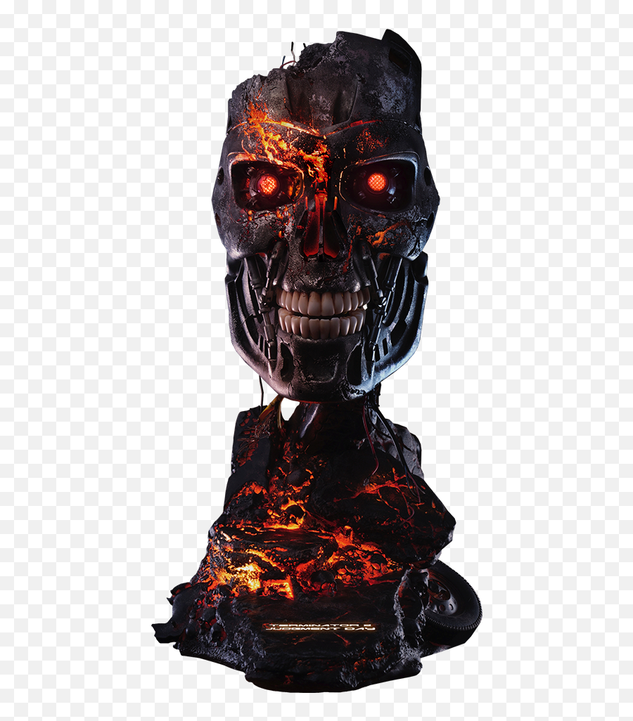 Terminator 2 - Replicas Pure Art T800 Damaged Png,Lifesize Icon 800