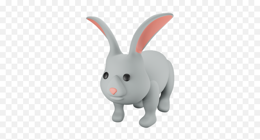 Rabbit Icon - Download In Flat Style Soft Png,Rabbit Icon
