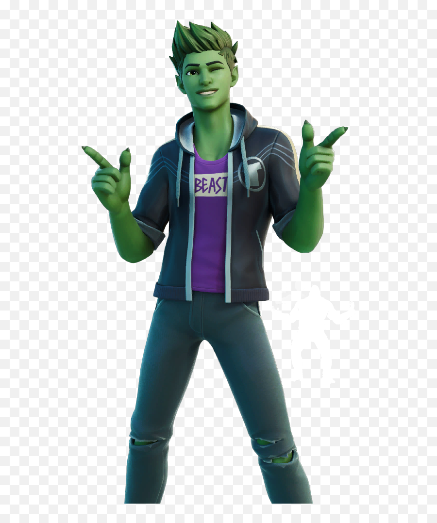 Fortnite Beast Boy Skin - Character Png Images Pro Game Beast Boy Fortnite,Raven Teen Titans Icon