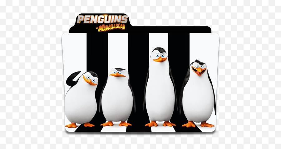 Download Penguins Of Madagascar Transparent Hq Png Image - Penguins From Madagascar,Movie Folder Icon