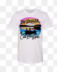 Cold Beer Nights Airbrush Tee - For Adult png